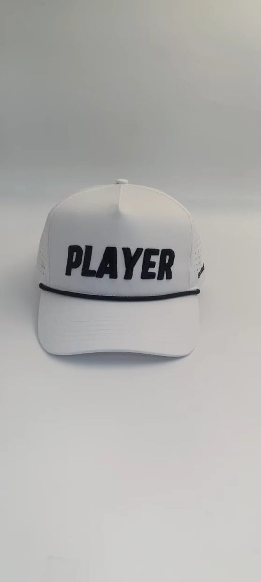 PLAYER HAT WHITE